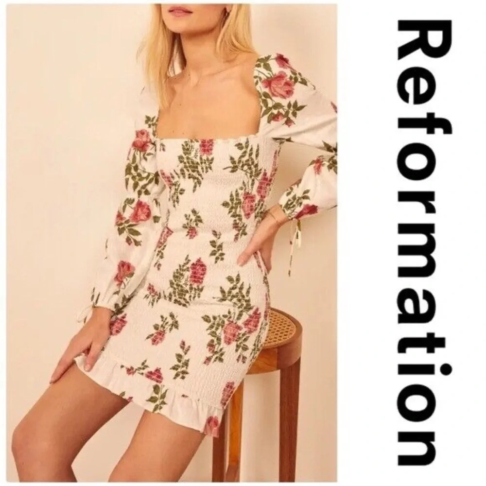 Reformation Hilary Dress || Jolie - Picture 4 of 9